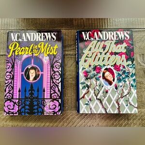 Pearl in the Mist and All That Glitters by V.C. Andrews Hardcover Books Set